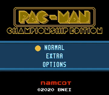 Pac-Man Championship Edition (Japan) (En) (Namcot Collection) screen shot title